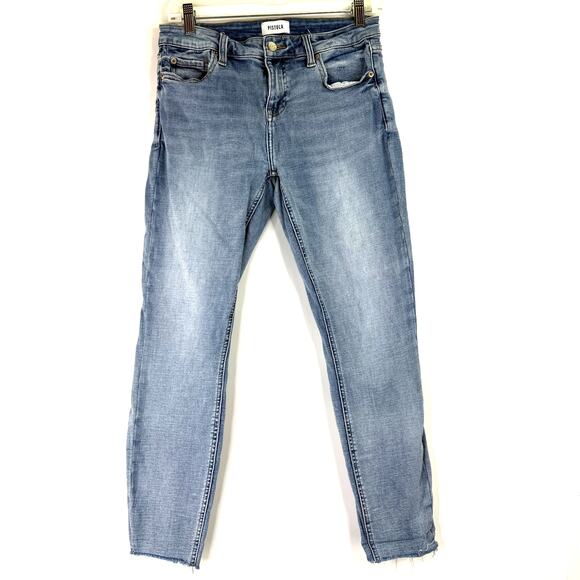 Pistola Arielle Skinny Scissor Cut Hem Jeans Size 28 - Picture 1 of 7